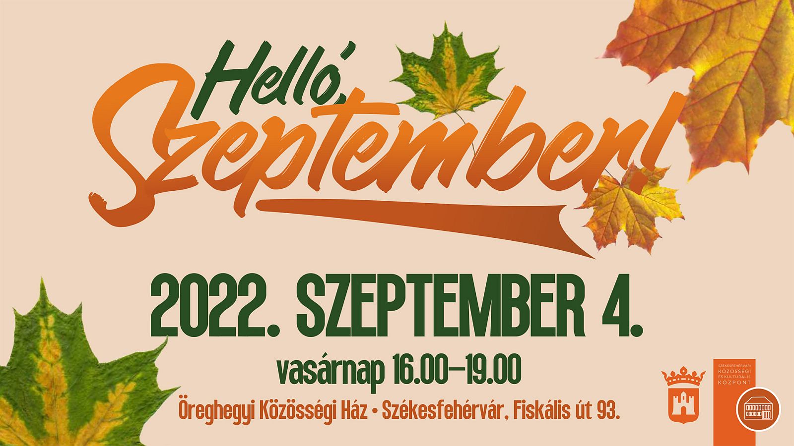 Helló, szeptember! – családi délután lesz vasárnap az Öreghegyen